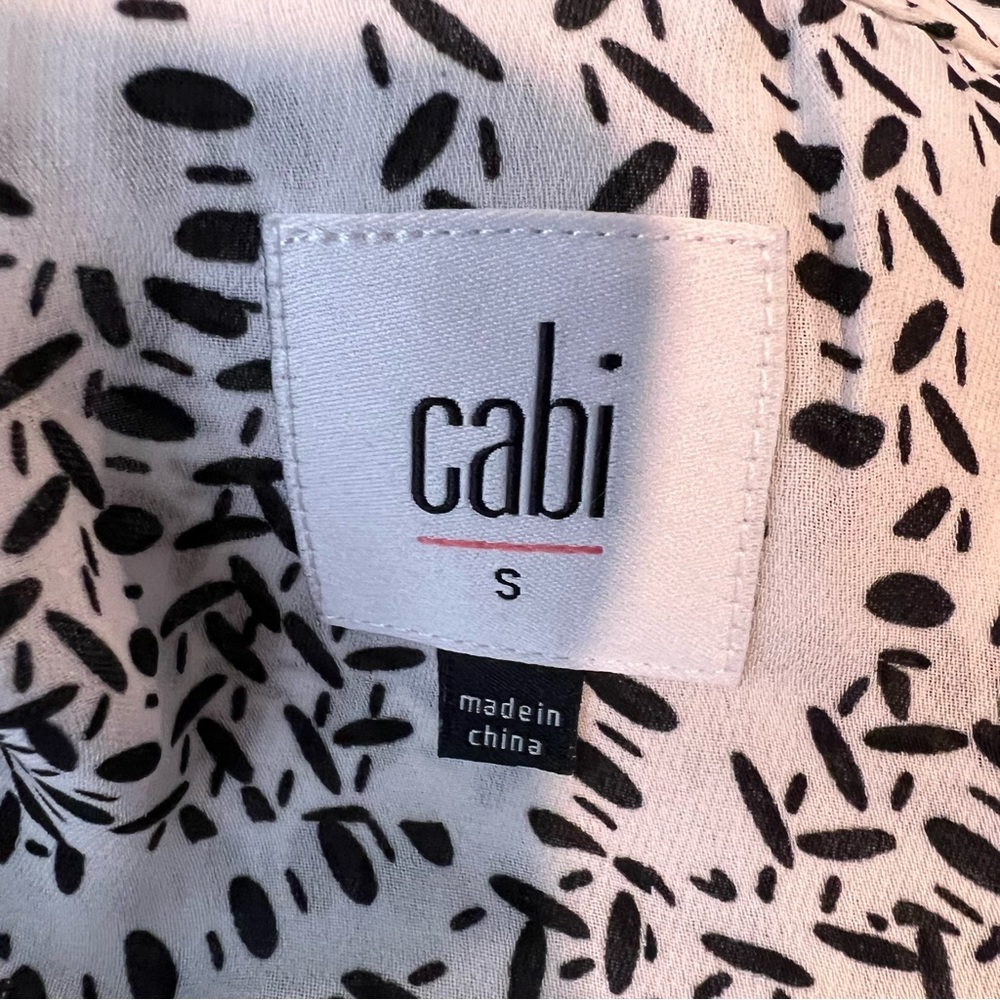 Cabi Button Down Split Back Top Blouse Style 3255 - image 2